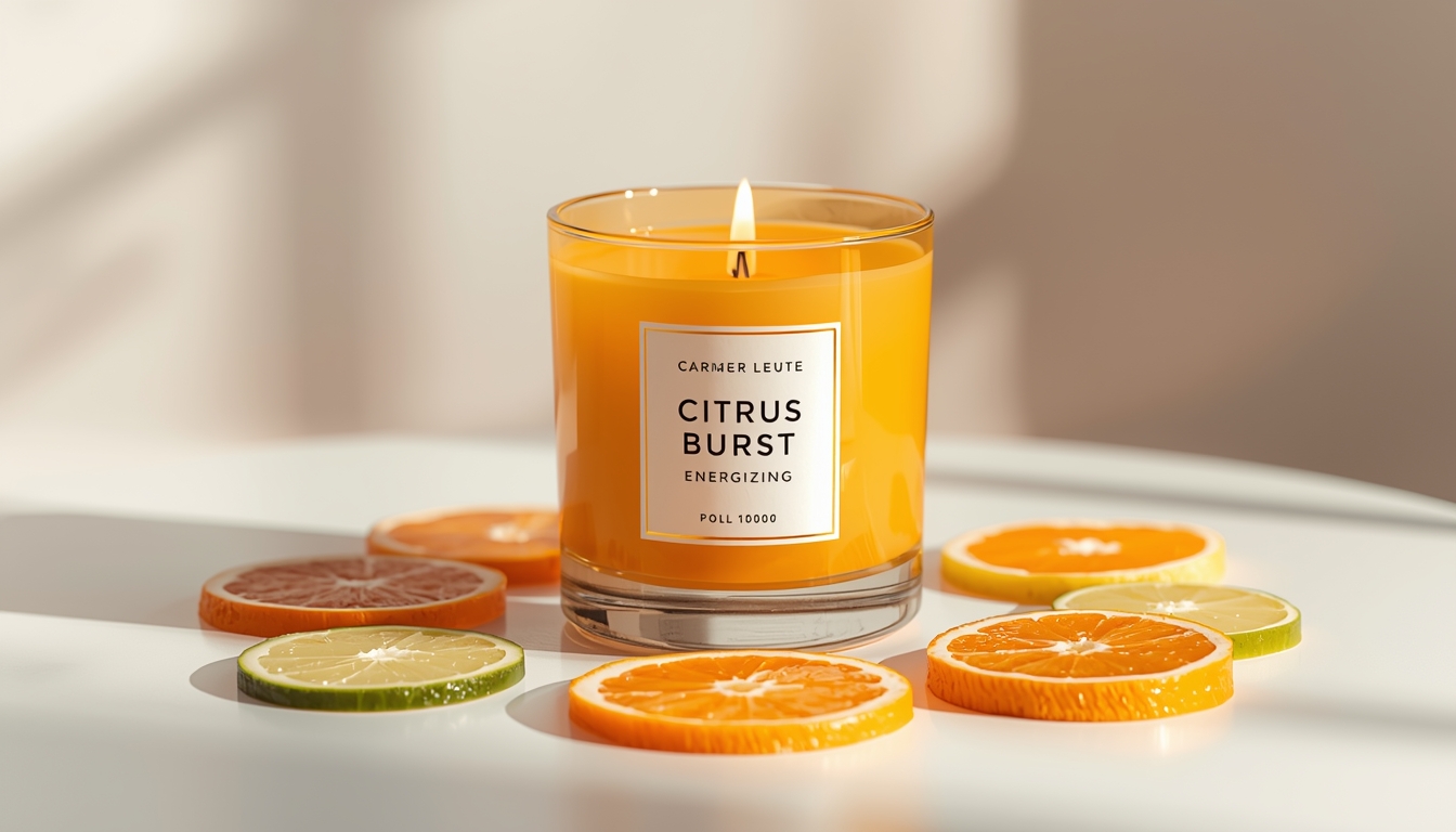 Citrus Burst energizing candle
